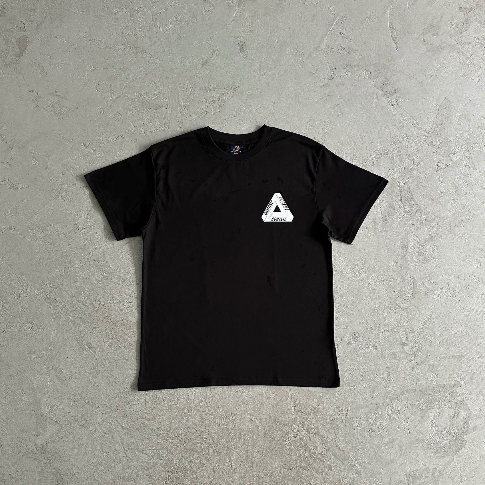 Corteiz Really Complicated Triangle Tee  Black