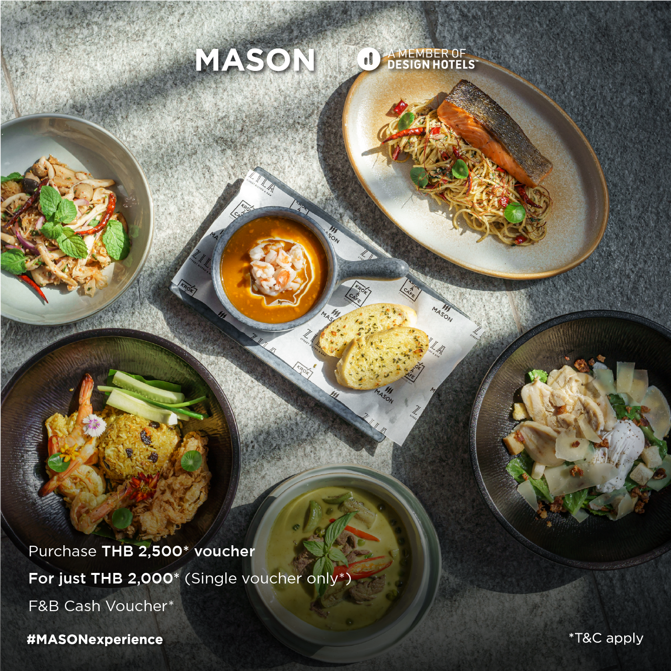 F&B Cash Voucher | Value 2,500 net