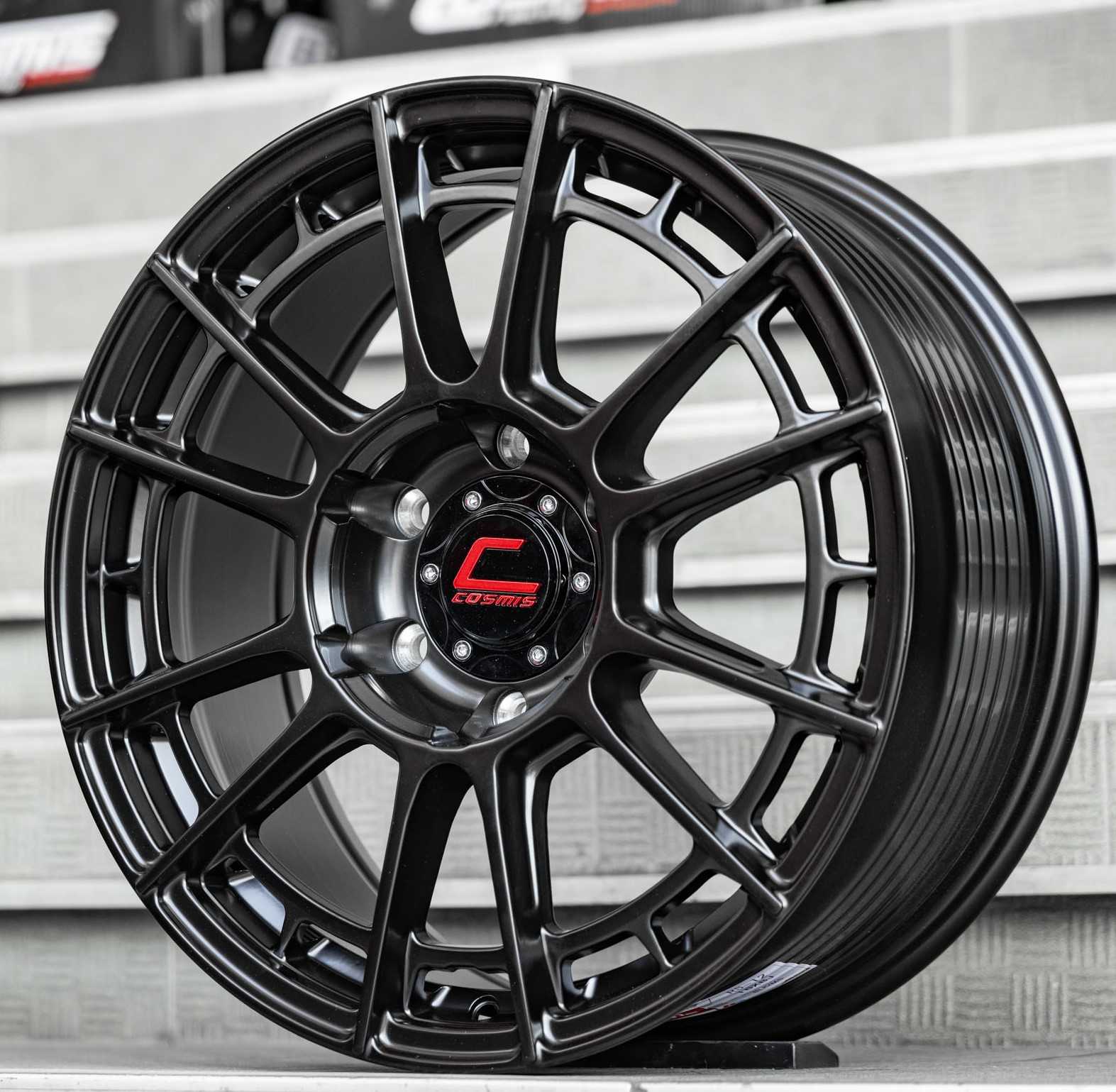 แม็กซ์ RS-12(YA075) 18X8.0 6X139.7 ET30 CB.106 BLK/M5  (สีดำด้าน)