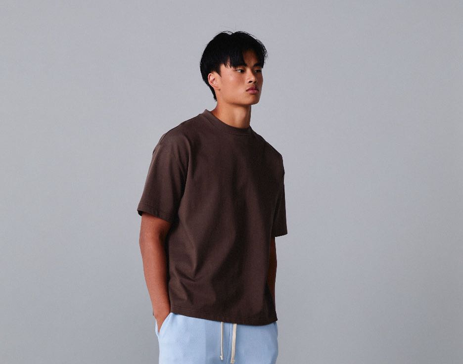 Elan Oversized T-Shirt - Brown