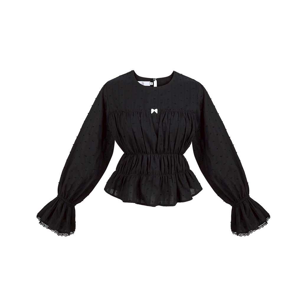 JULIET BLOUSE - BLACK