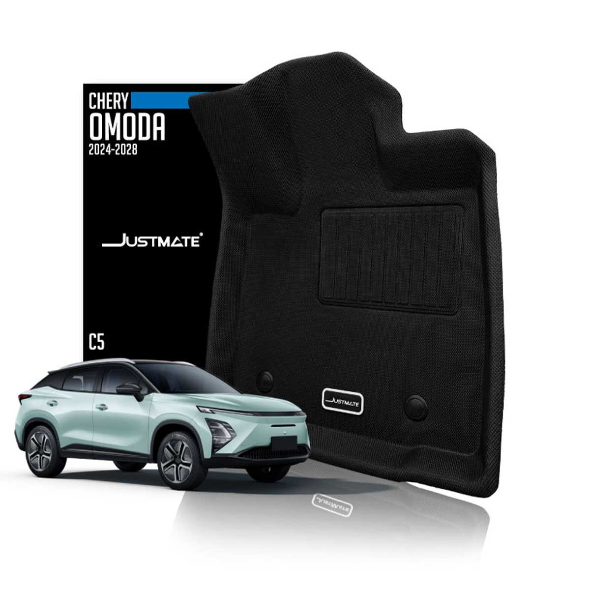 [JUSTMATE] CHERY พรมปูพื้นรถยนต์ OMODA C5 2024 - 2028