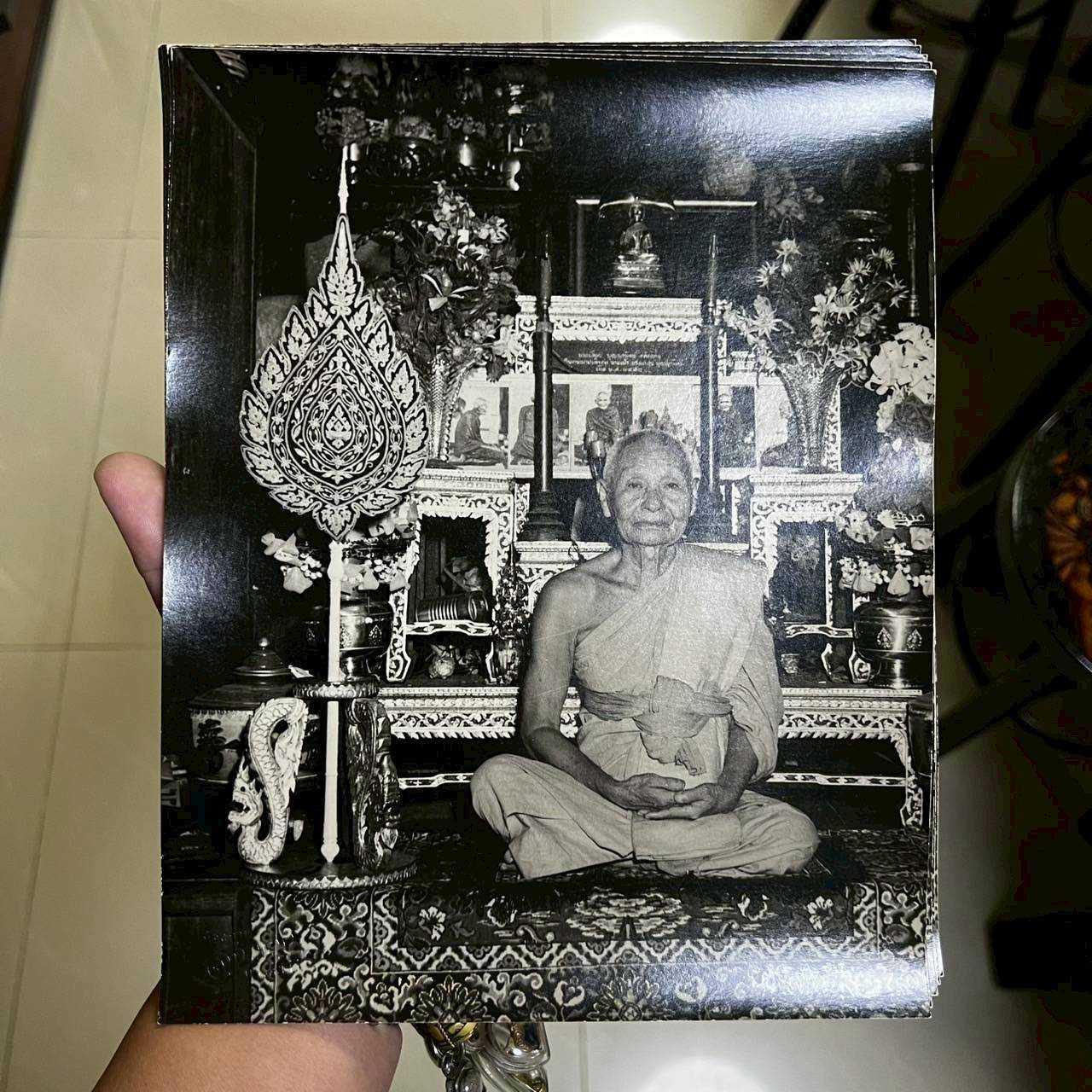 รูปถ่ายหลวงปู่เพิ่ม วัดกลางบางแก้ว  พิมพ์ใหญ่