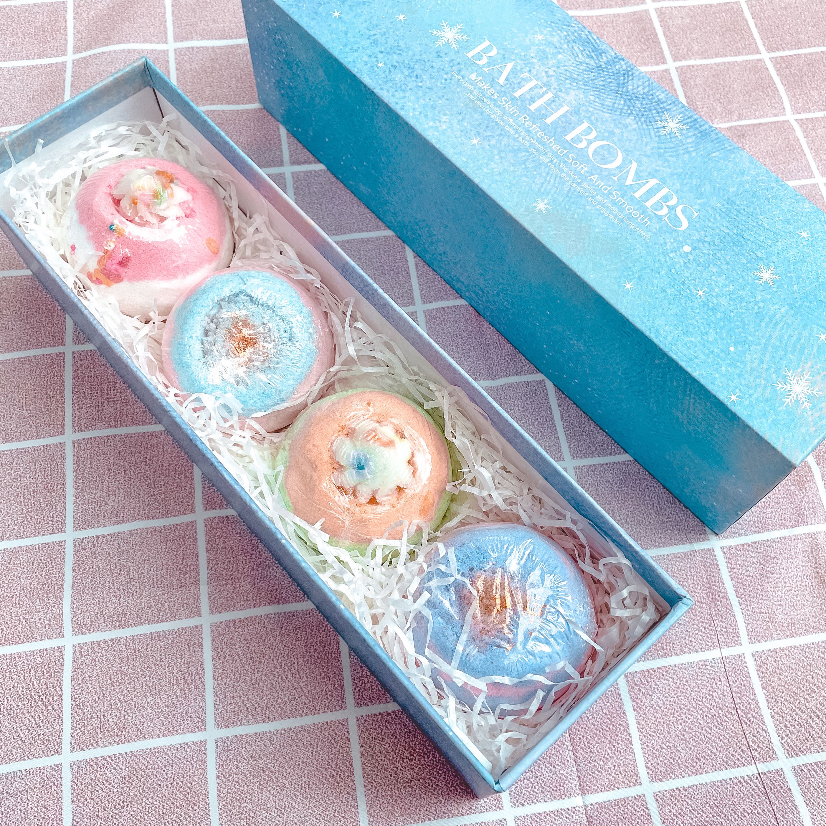 Winter sea salt bath bomb box ❄️ 🌊 