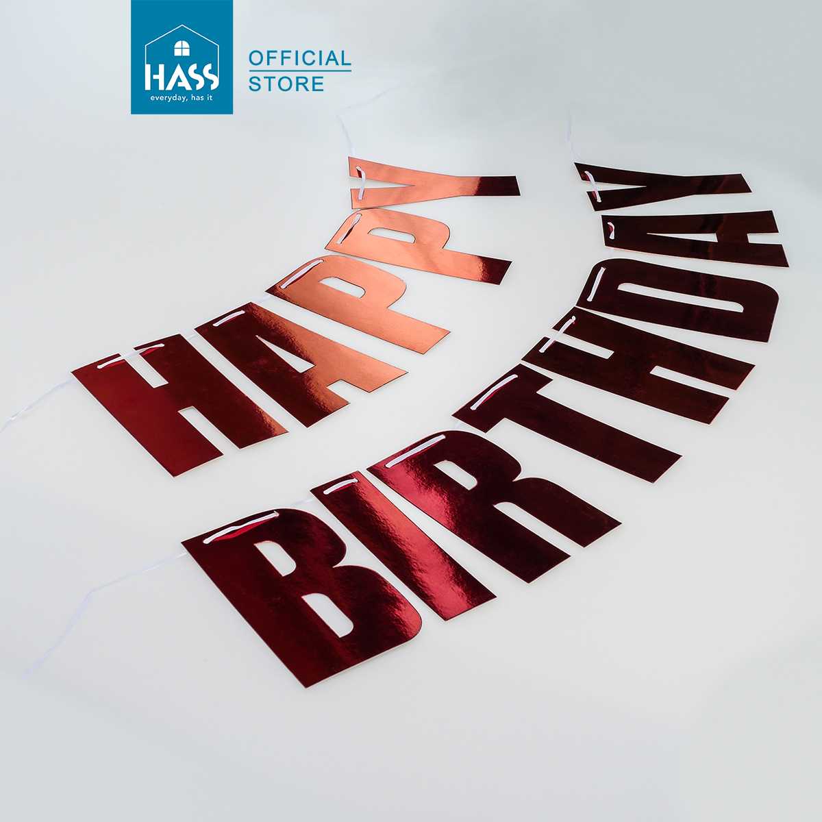 ป้าย Happy Birthday Label