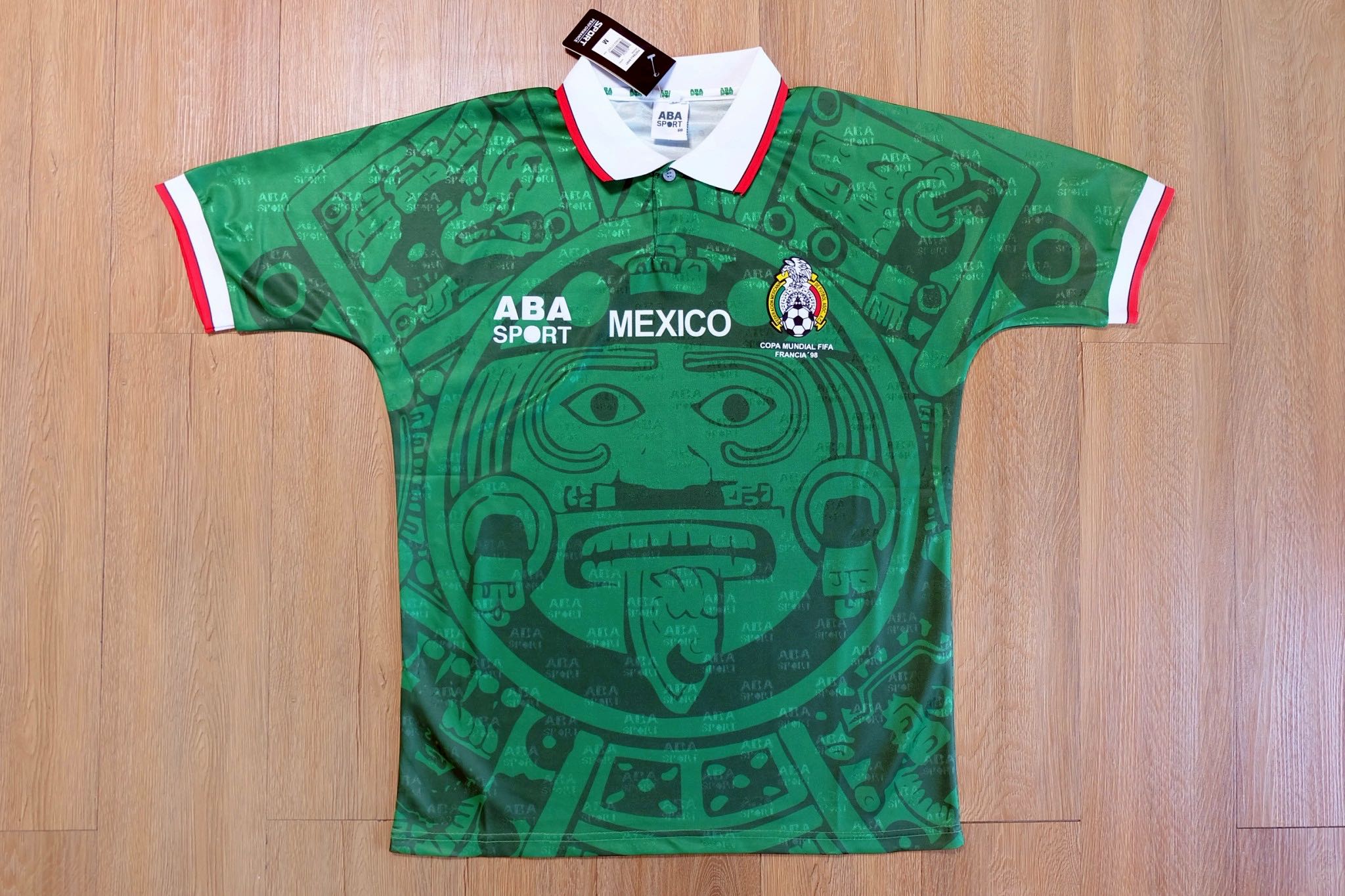 Retro เสื้อฟุตบอลย้อนยุค Vintage เม็กซิโก เหย้า Mexico Home 1994