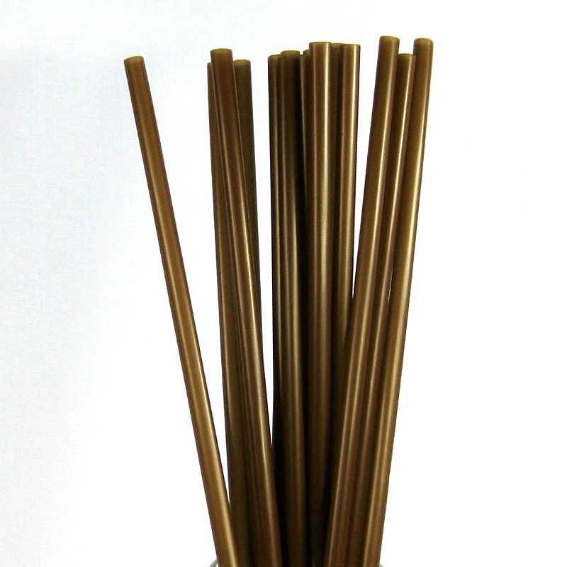 หลอดตรงสีน้ำตาล (1 ห่อ 250 เส้น)
