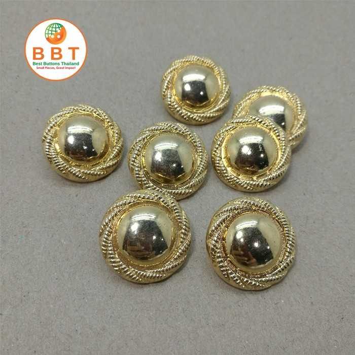 BBT กระดุมทองวินเทจ สวยงาม [12 pcs]