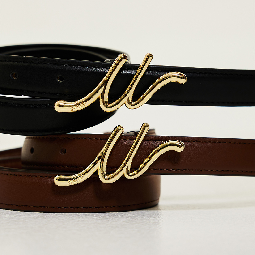 Mitr Classic Letter Buckle Belt