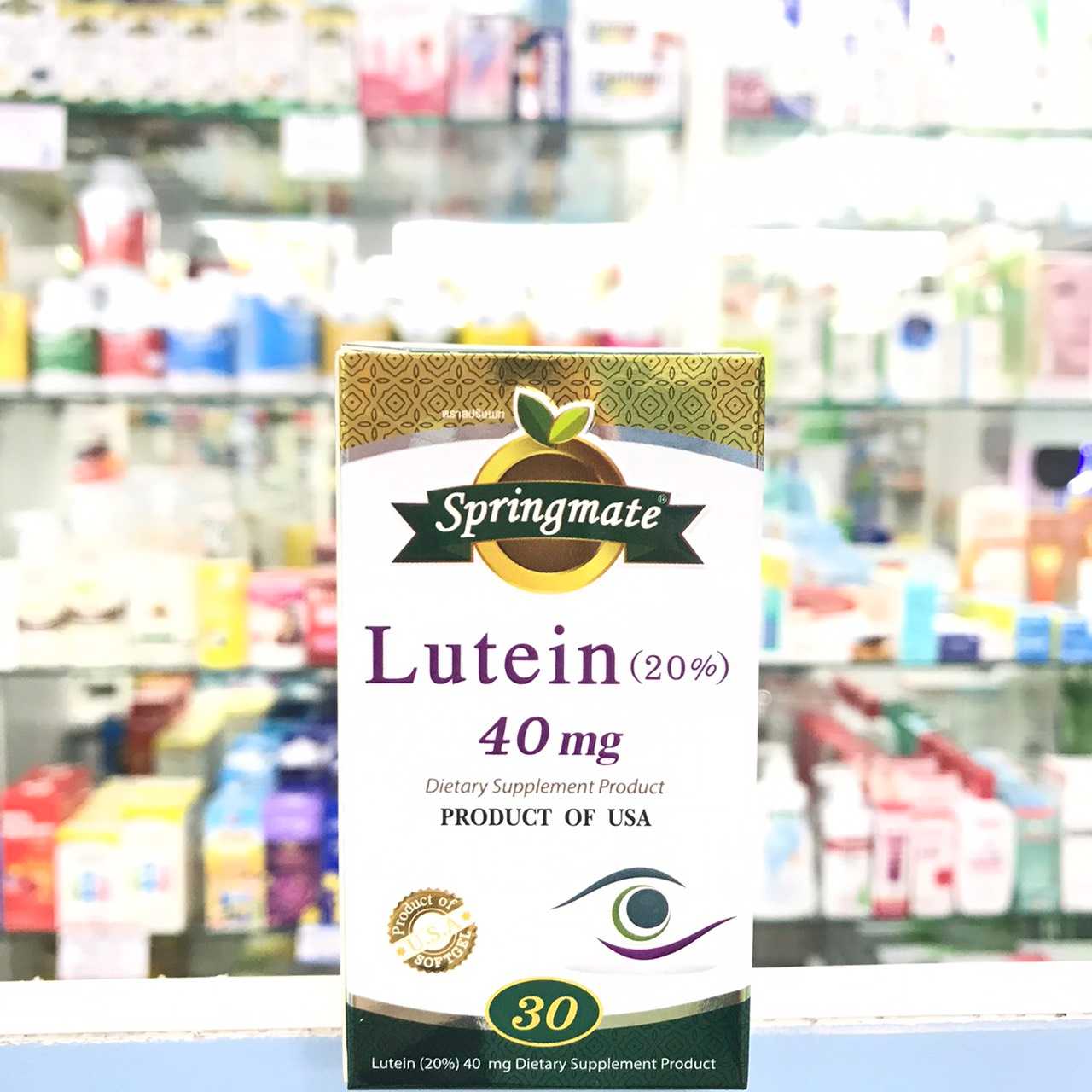 Lutein 40mg 30caps SPRINGMATE