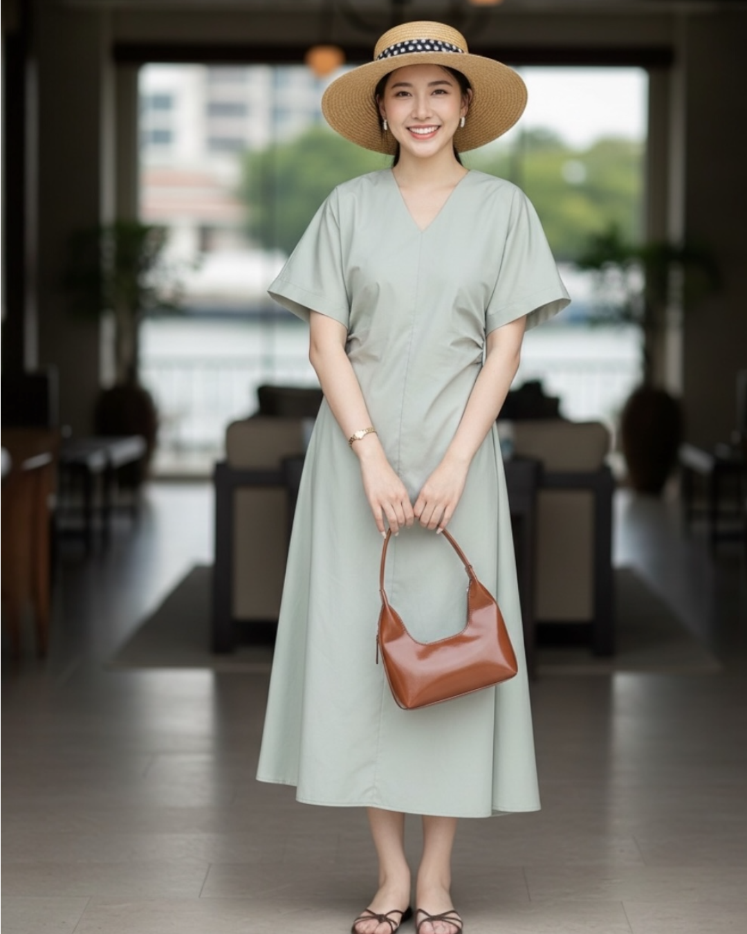 #BJvdress231238 (690THB)-green-