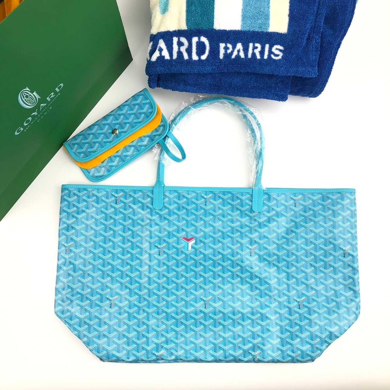 Goyard St Louis GM Limited Color Turquoise 