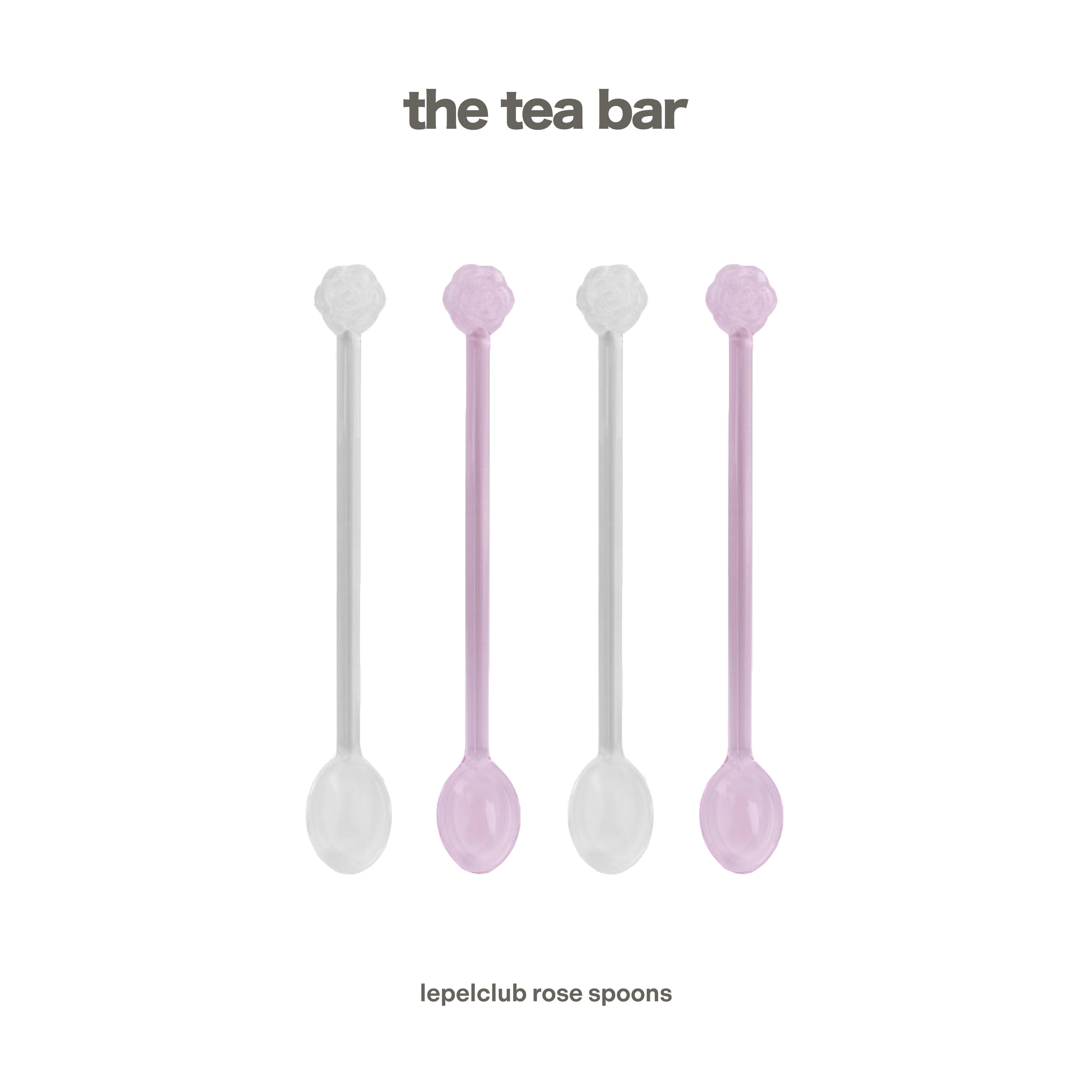 LEPELCLUB rose spoons