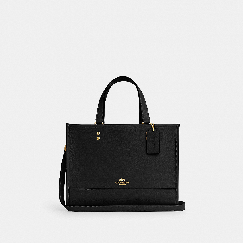 Coach CO976 Dempsey Carryall (IMBLK) กระเป๋าถือผู้หญิง สี Im/Black