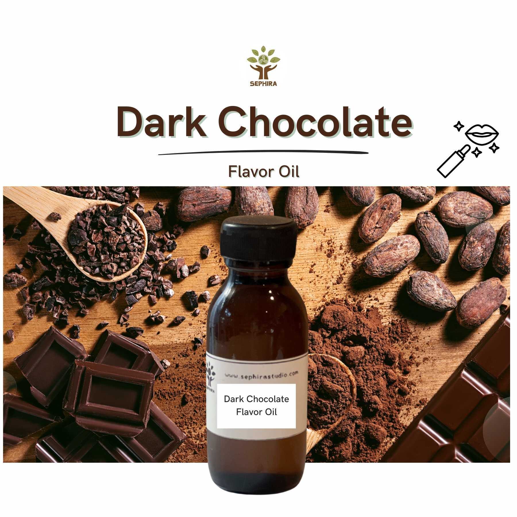 หัวน้ำหอมทำลิป กลิ่นดาร์กชอคโกแลต Dark Chocolate Flavor oil ทำลิปบาล์ม ลิปสติก สเปร์ยแอลกอฮอร์