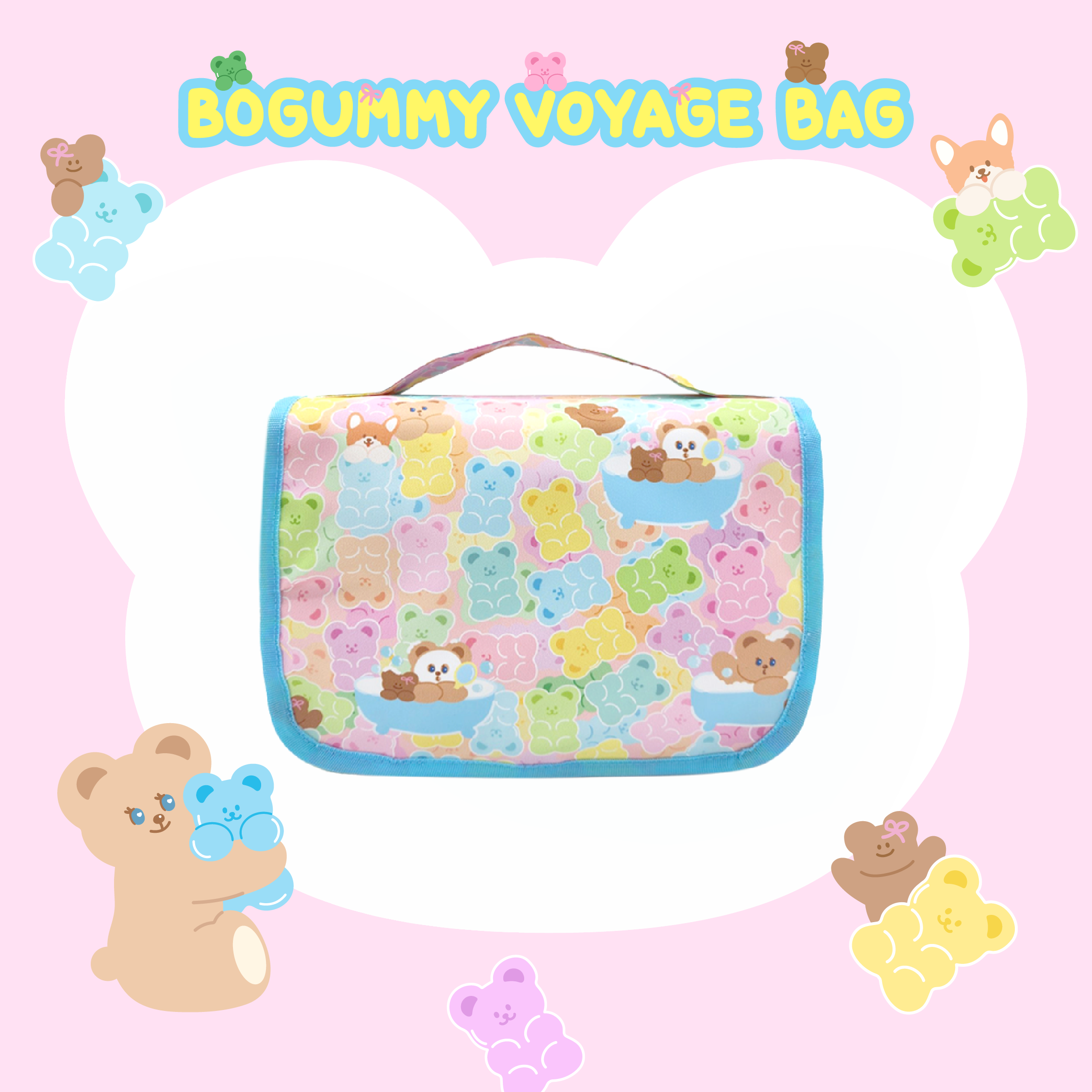 Bogummy Pastel Voyage Bag l Hej Bonnie Official