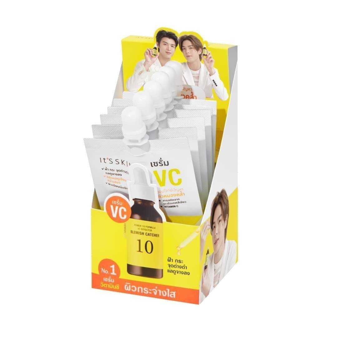 ครีมบำรุง​ผิวหน้า​  Itskin vc ซอง 1 กล่องมี 6 ซอง
