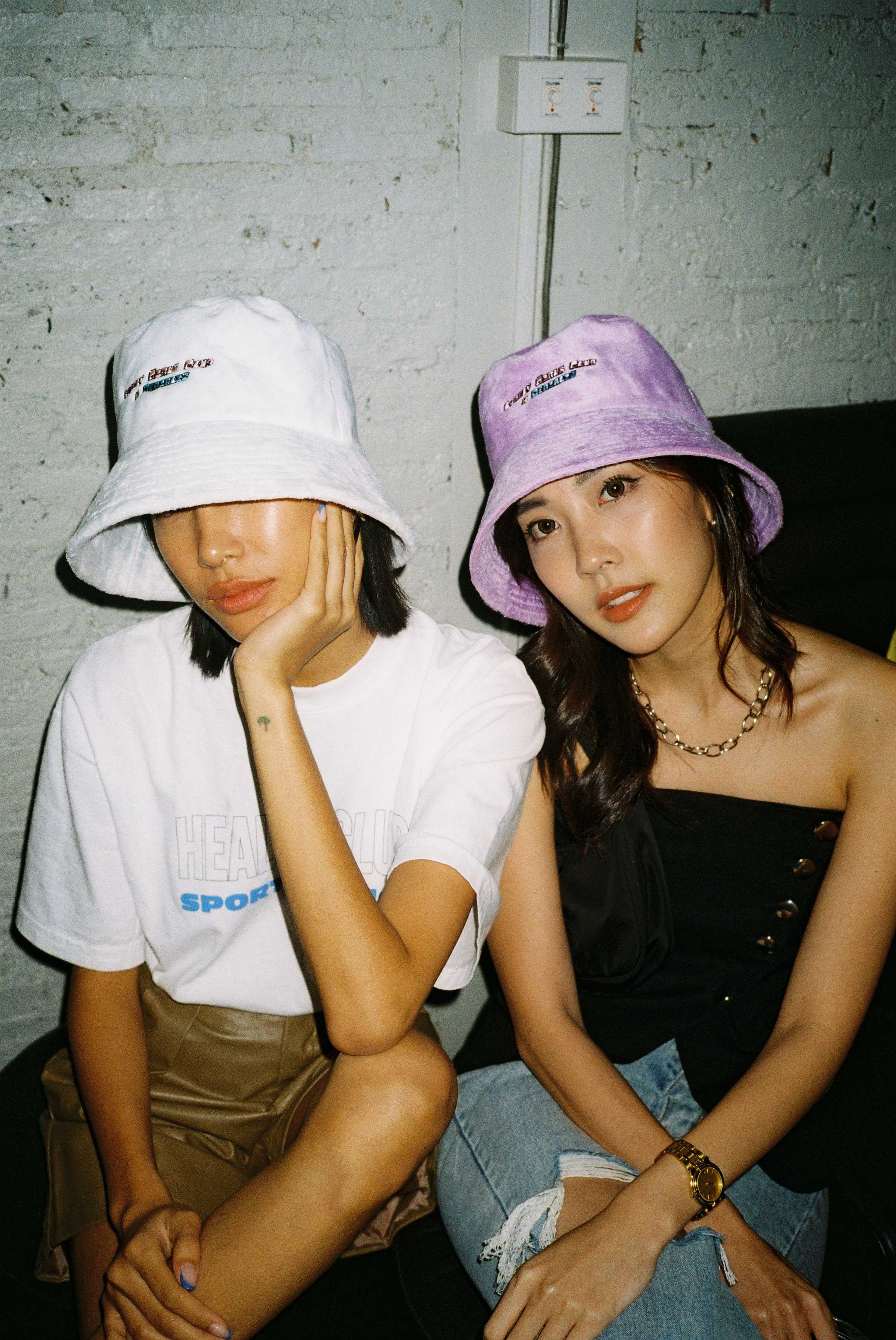 LLCG X AERIALIZ FLUFFY BUCKET HAT