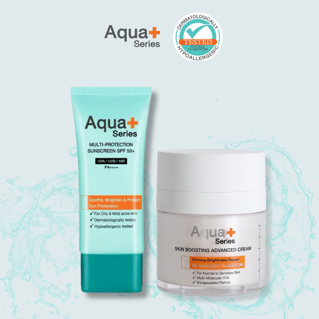 ( ลด 30% ) Sun screen 50 ml. + Advance Cream 30g.