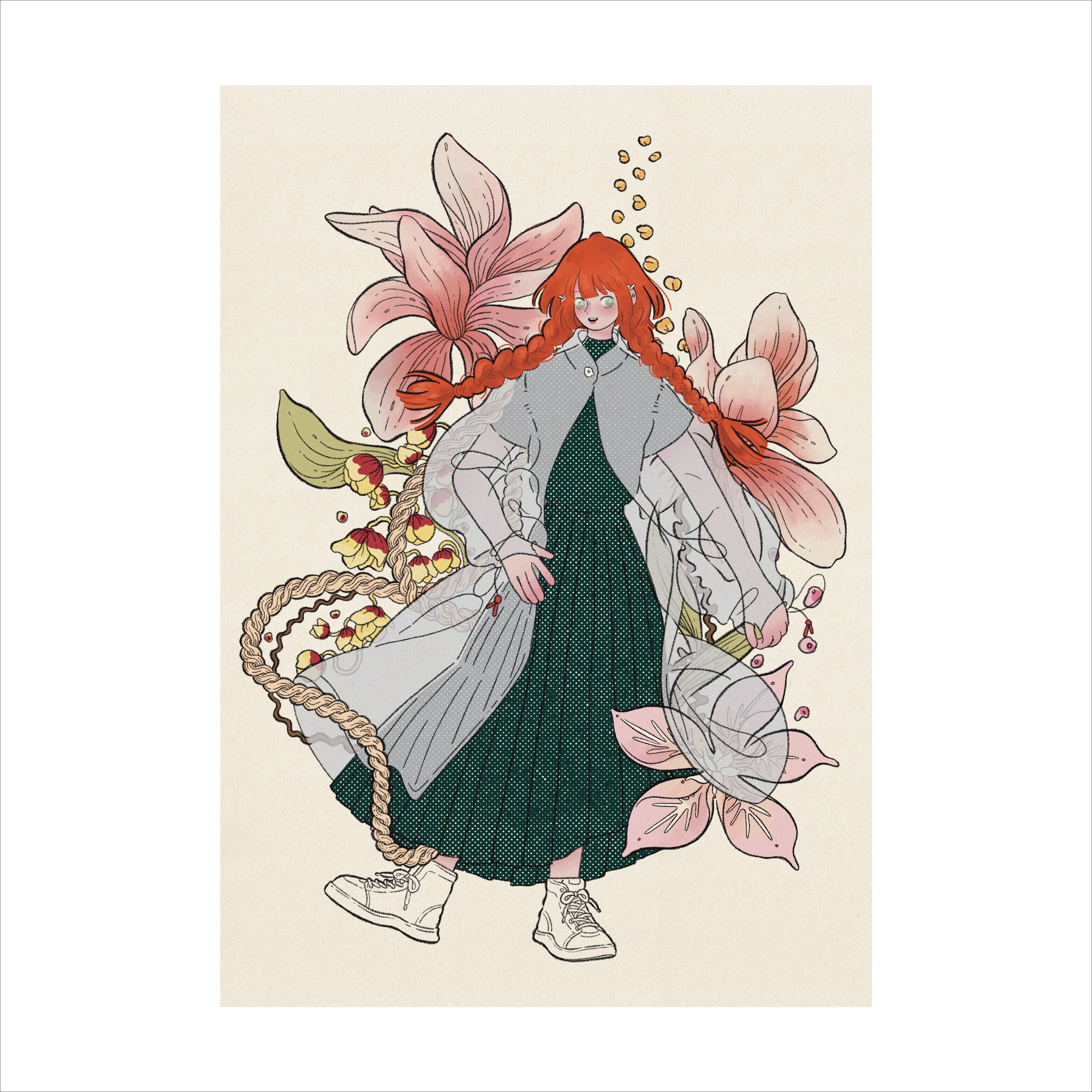 blooming no.1 | postcard