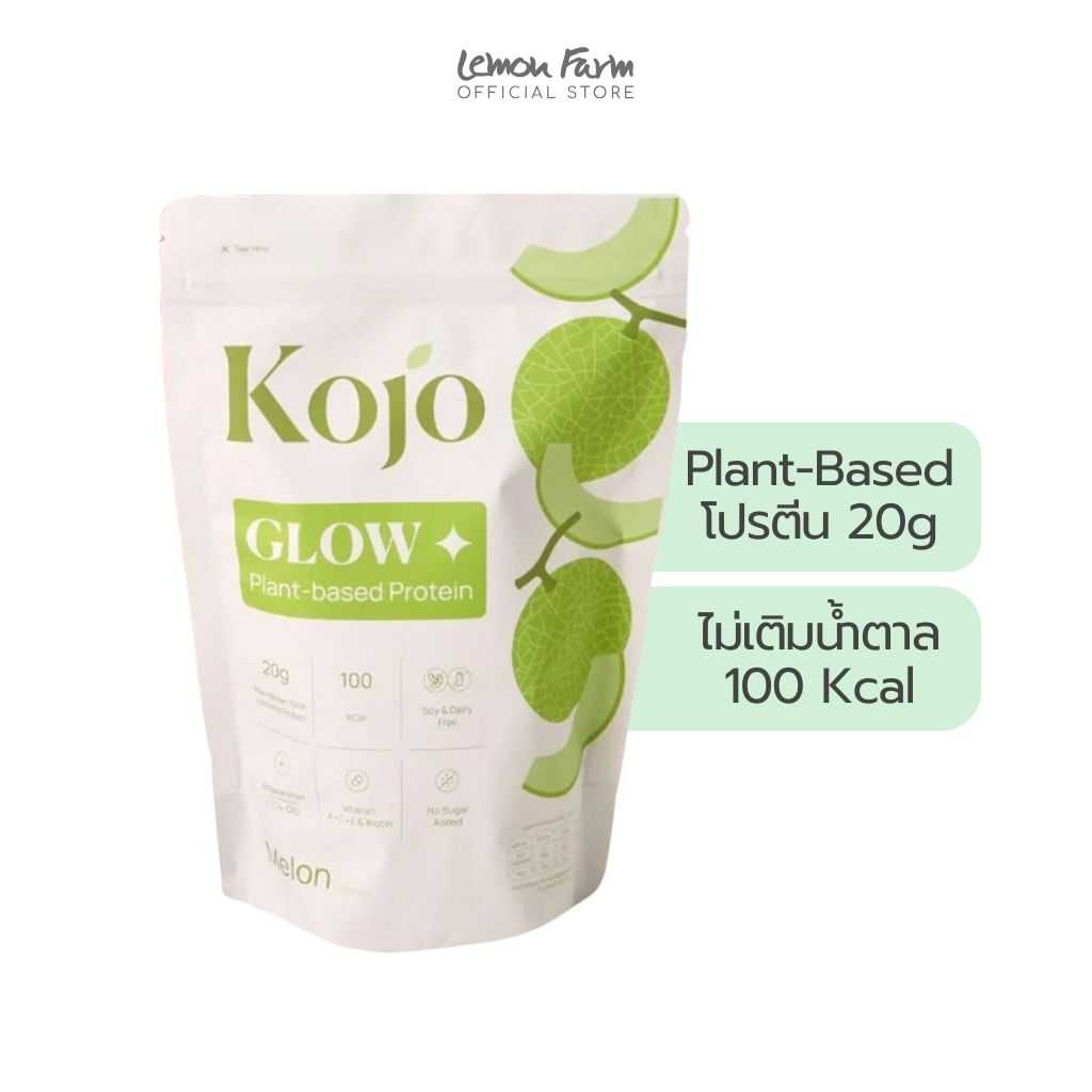 โปรตีนจากพืชรสเมล่อน 500 g