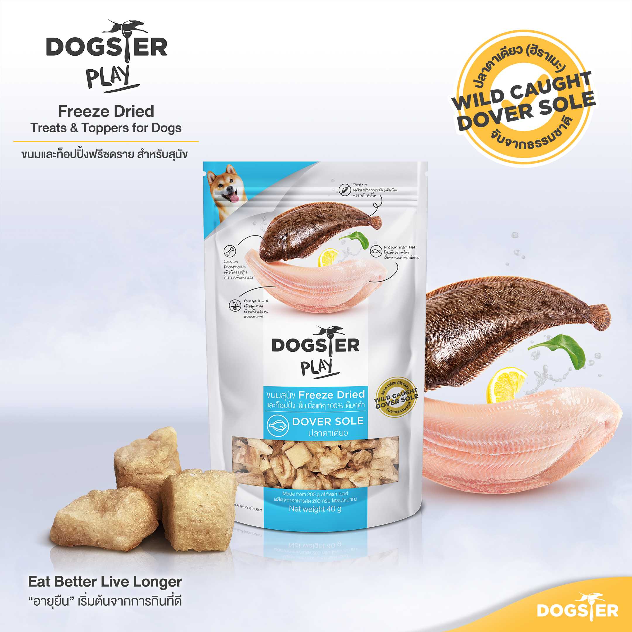 Dogster Play Dover Sole formula