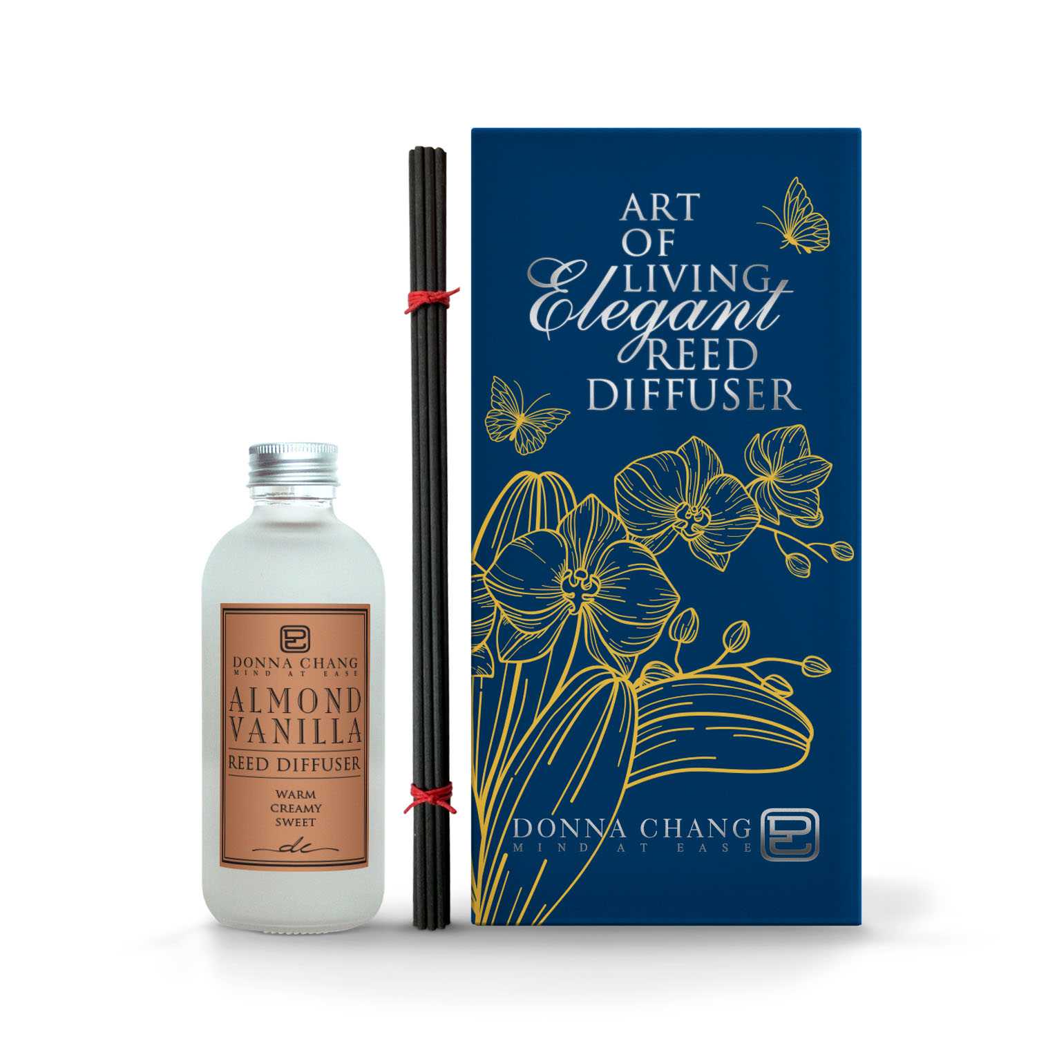 Almond Vanilla Reed Diffuser 250 ml (Refill)