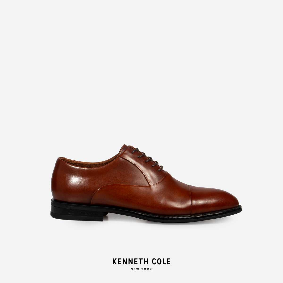 KENNETH COLE รองเท้าทางการผู้ชายรุ่น REBOUNDPOD LACE UP D COGNAC สีน้ำตาล ( DRS - KF76079LE-901 )