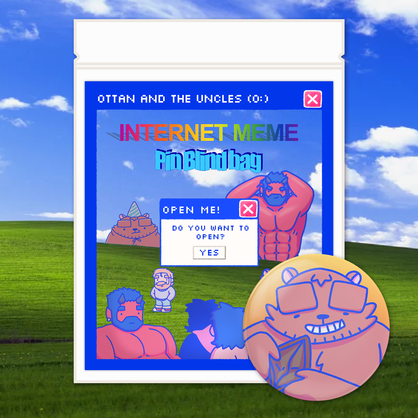 Internet Meme Pin Blind bag