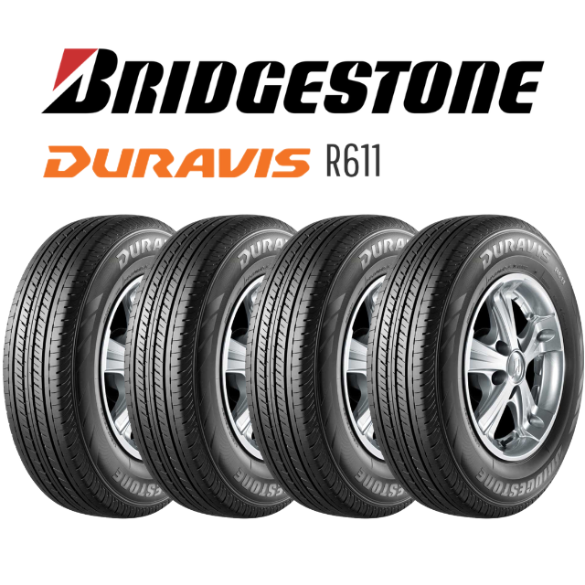 ยางรถยนต์ 215/70 R16 BRIDGESTONE รุ่น R611 ปี2026