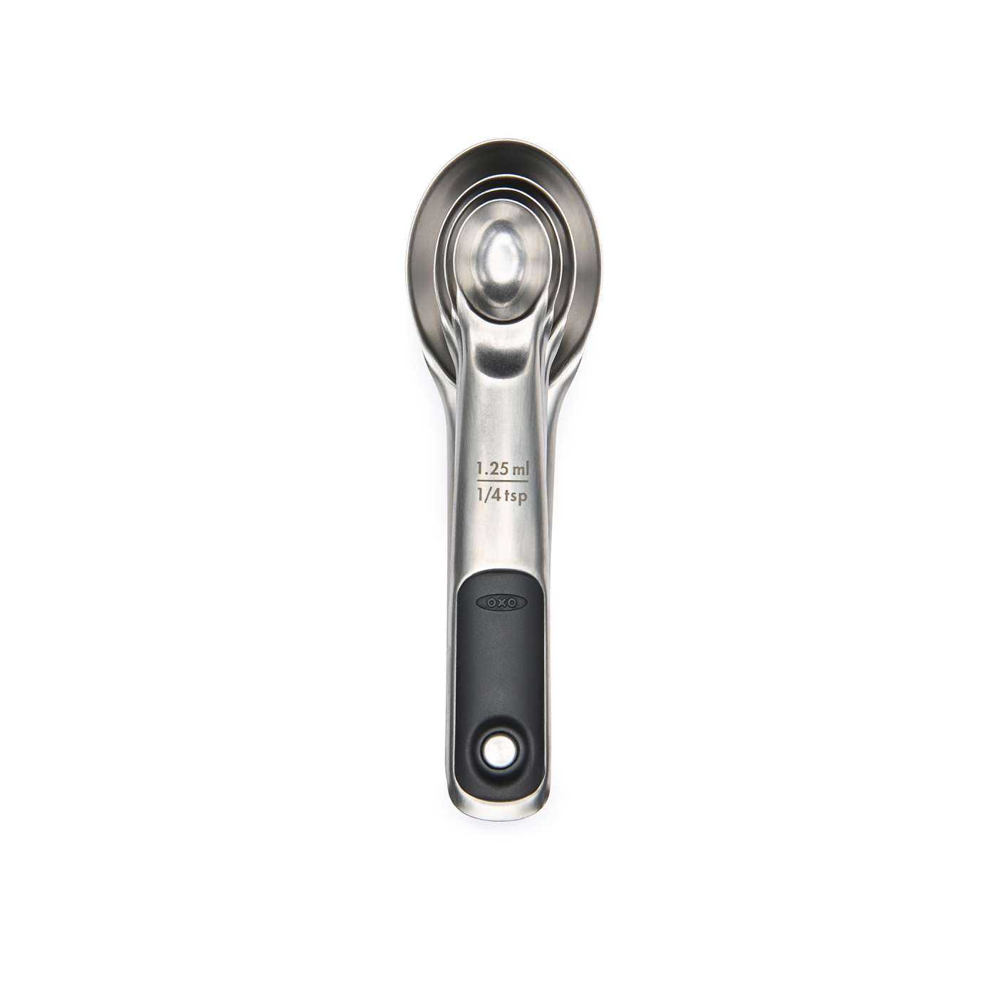 ช้อนตวงสแตนเลส สตีล 4 ชิ้น l OXO GG Stainless Steel Measuring Spoons with Magnetic