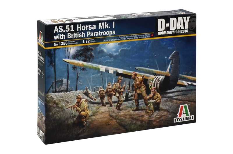 1/72 AS.51 HORSA Mk.I with BRITISH PARATROOPS