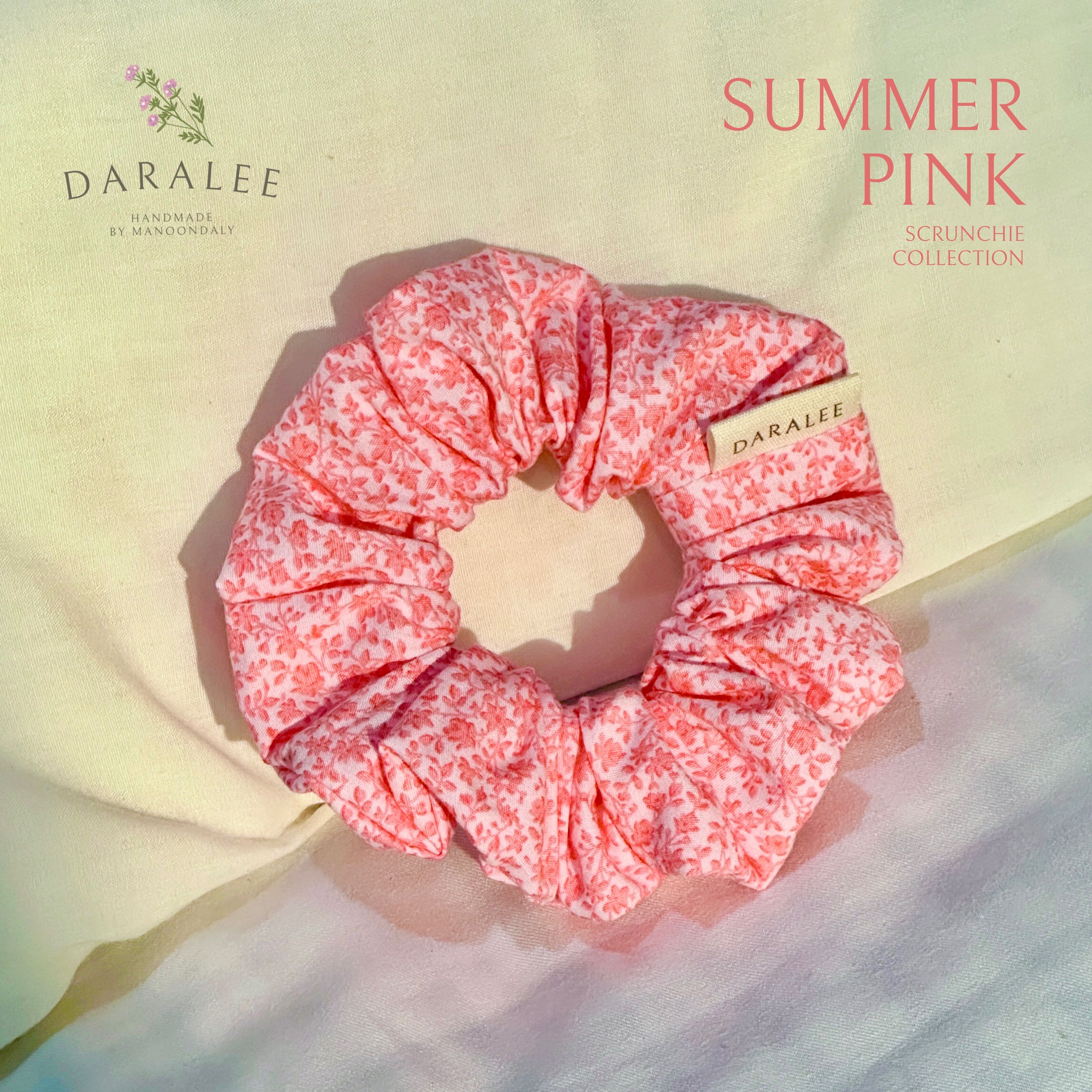 Scrunchie | Summer Pink