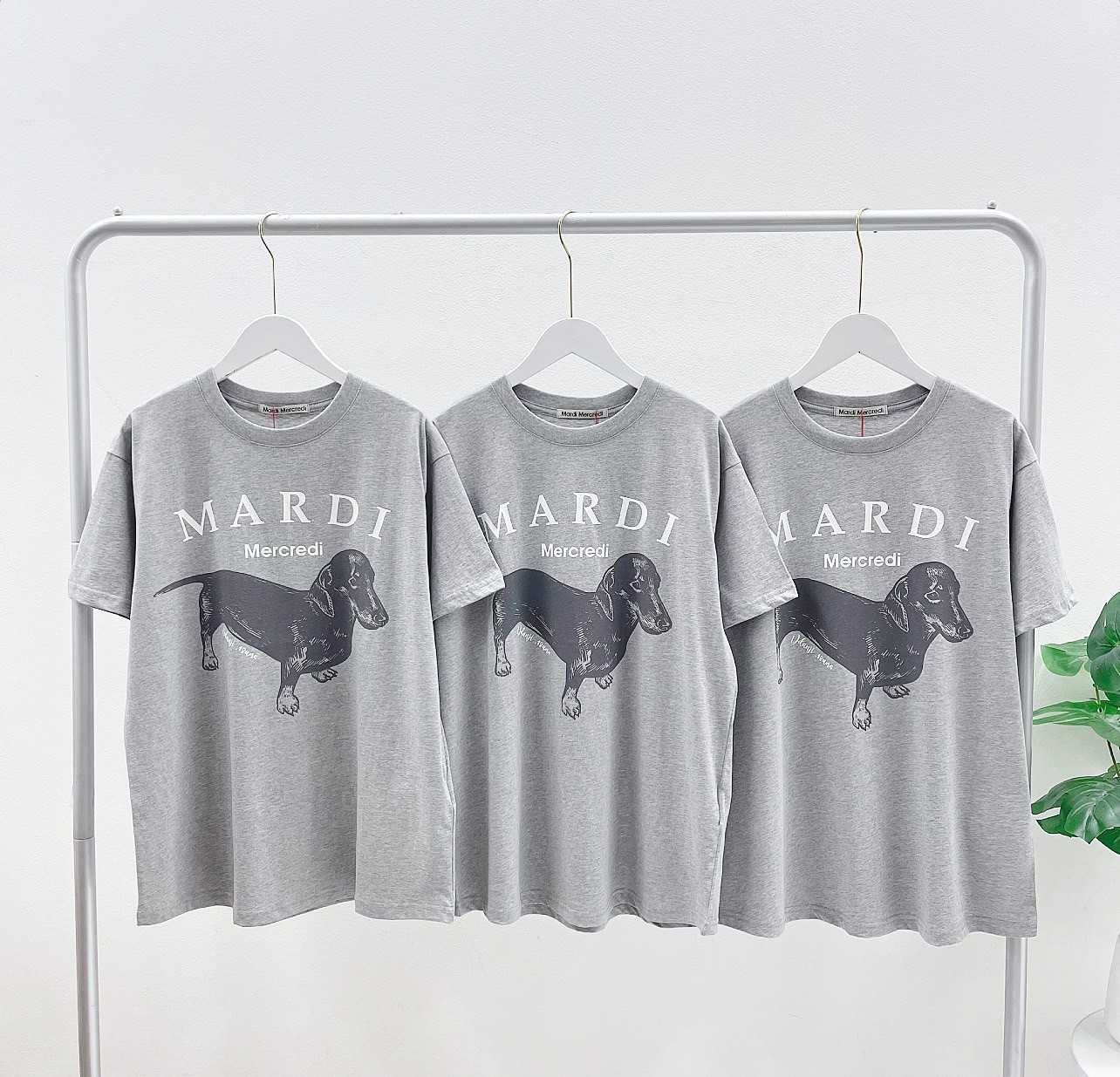 Mardi Ddani Tshirt (Gray/White)