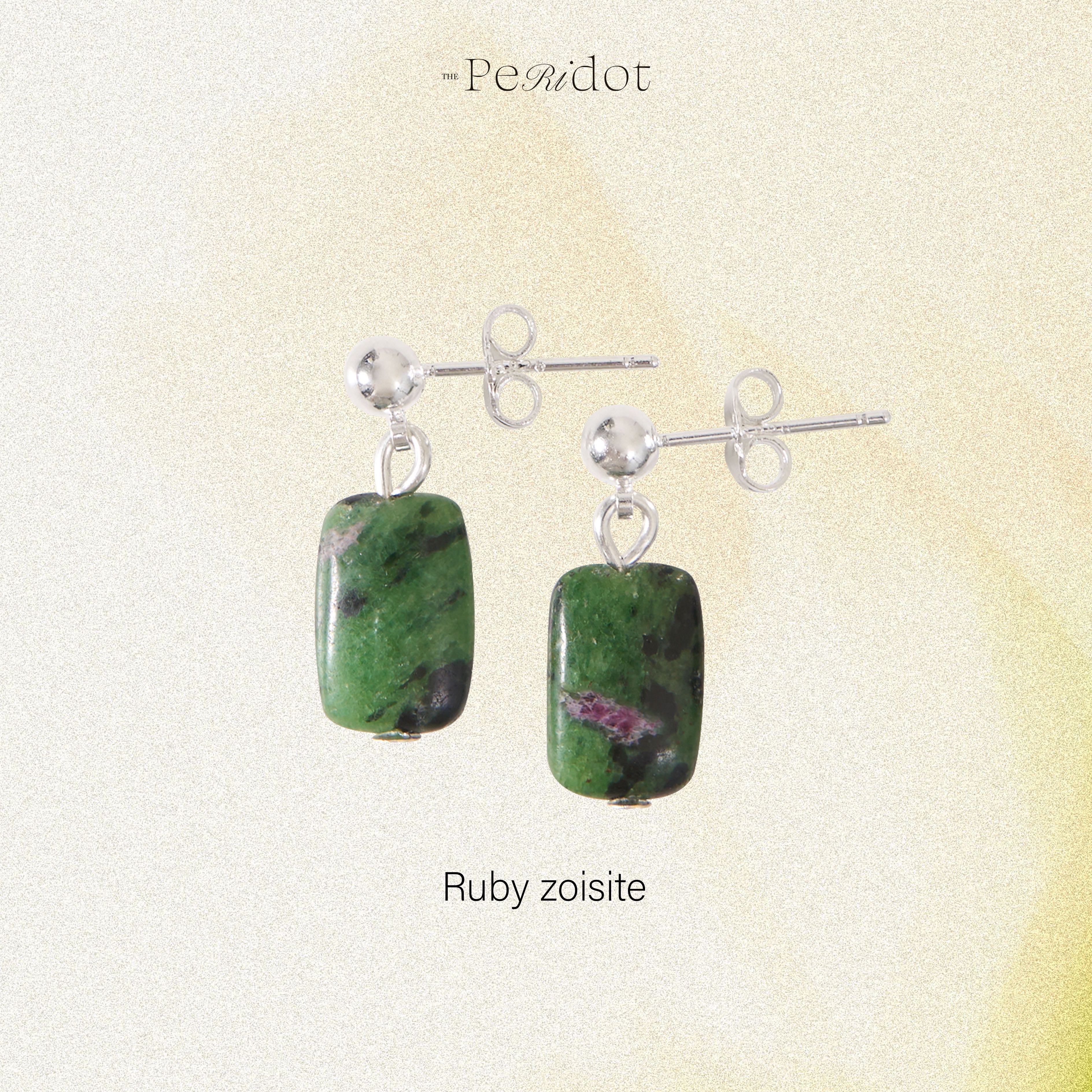 Ruby earrings - กล้าทำสิ่งที่หัวใจตัวเองต้องการ