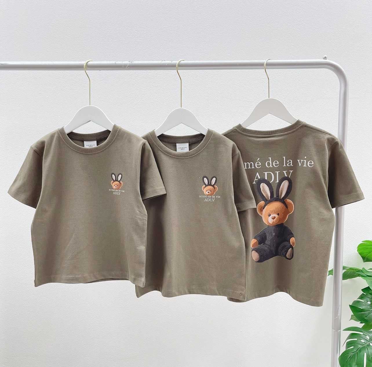 Adlv Rabbit T-Shirt (Khaki)