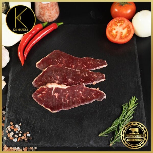 Flap Meat เนื้อปลายพื้นท้องวัว นิวซีแลนด์ Ps (180 - 200 กรัม) เนื้อนำเข้าเอง ฮาลาล