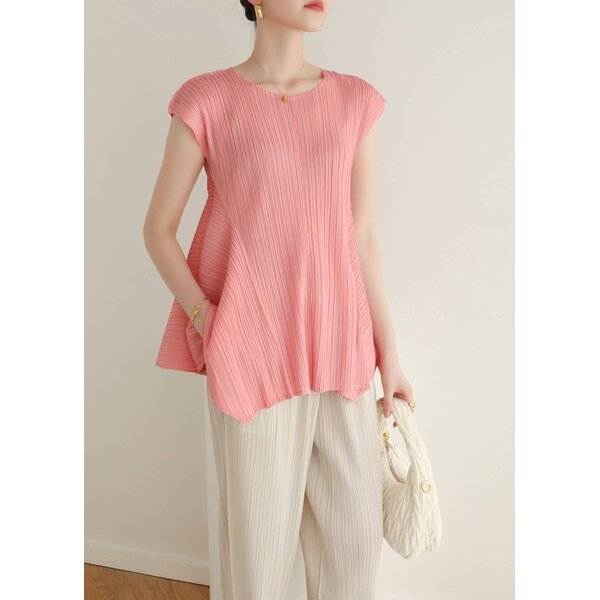 2MUAY รุ่น GJO3014 เสื้อผู้หญิง เสื้อพลีทคุณภาพ 14สี FREE SIZE VOLUME PLEATED TOP