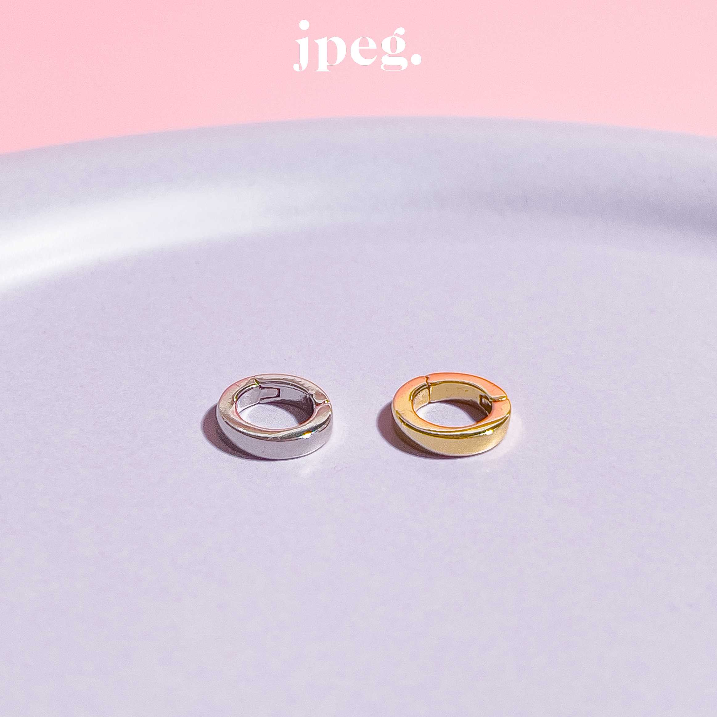 simple clip (brass)  คลิปใส่ชาร์ม
