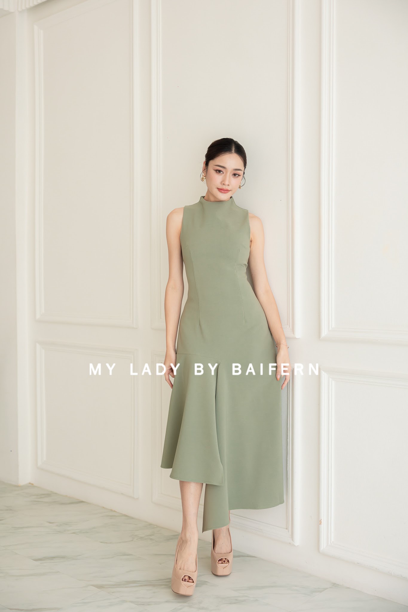 ชุดเดรสไปงานแต่ง ชุดออกงาน MY LADY BY BAIFERN - ML0456
