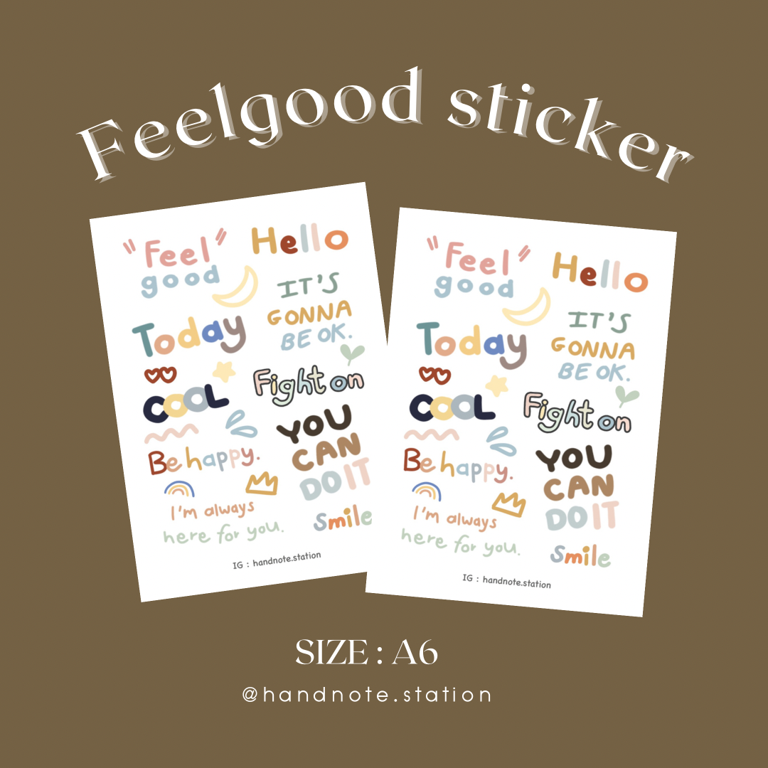 Feelgood sticker 