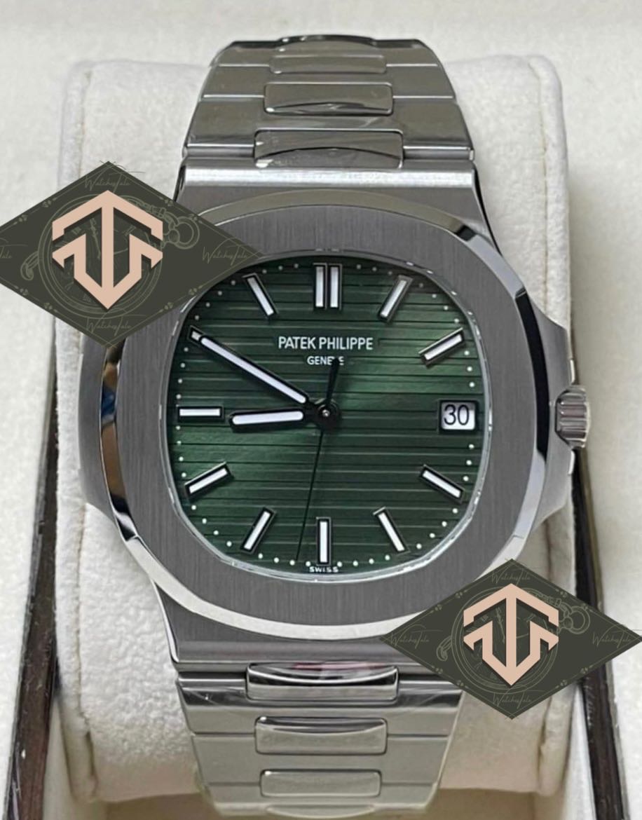 Patek Philippe Nautilus 5711/1A Olive-Green SA324 3K V2 SuperClone