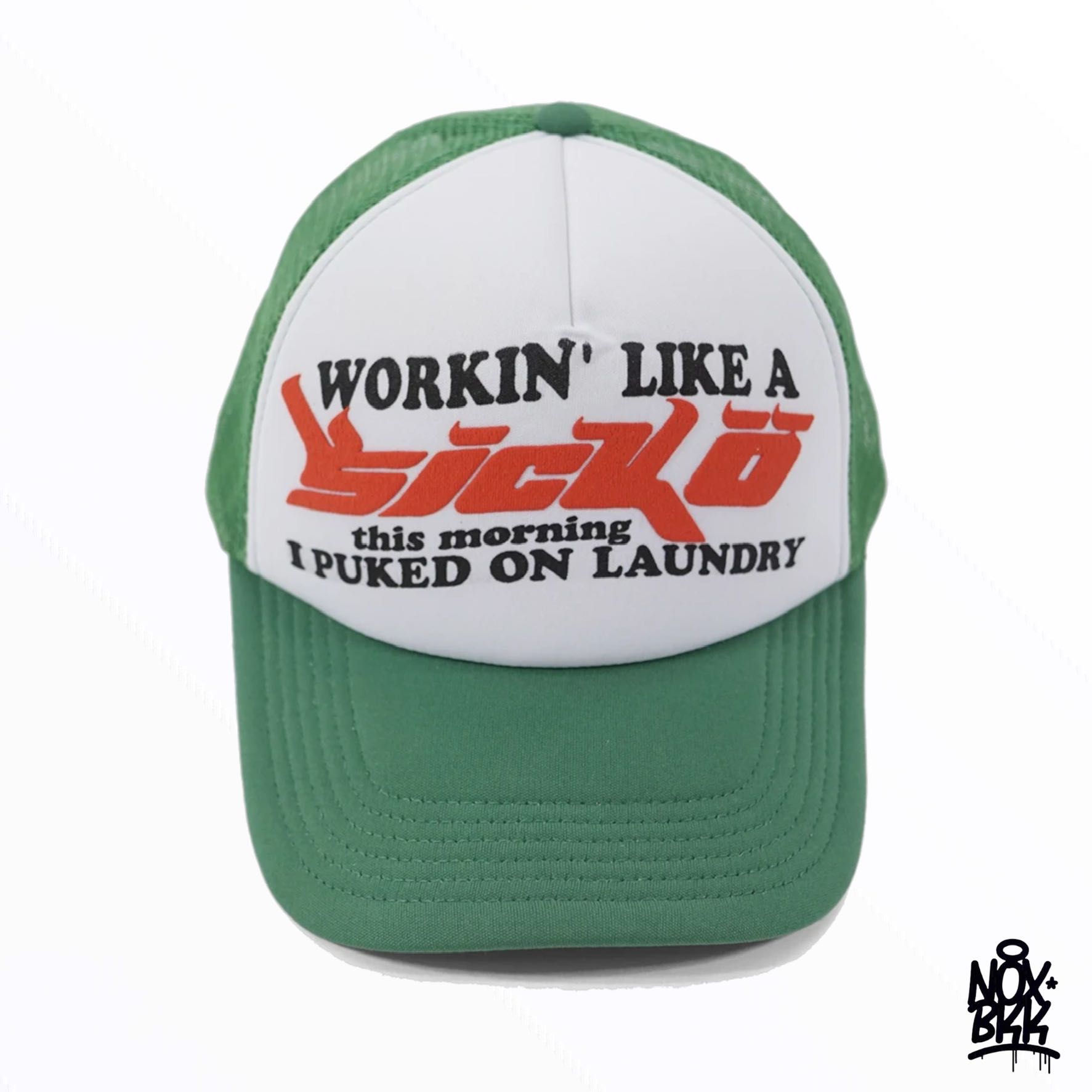 Sicko Laundry Trucker White/Green