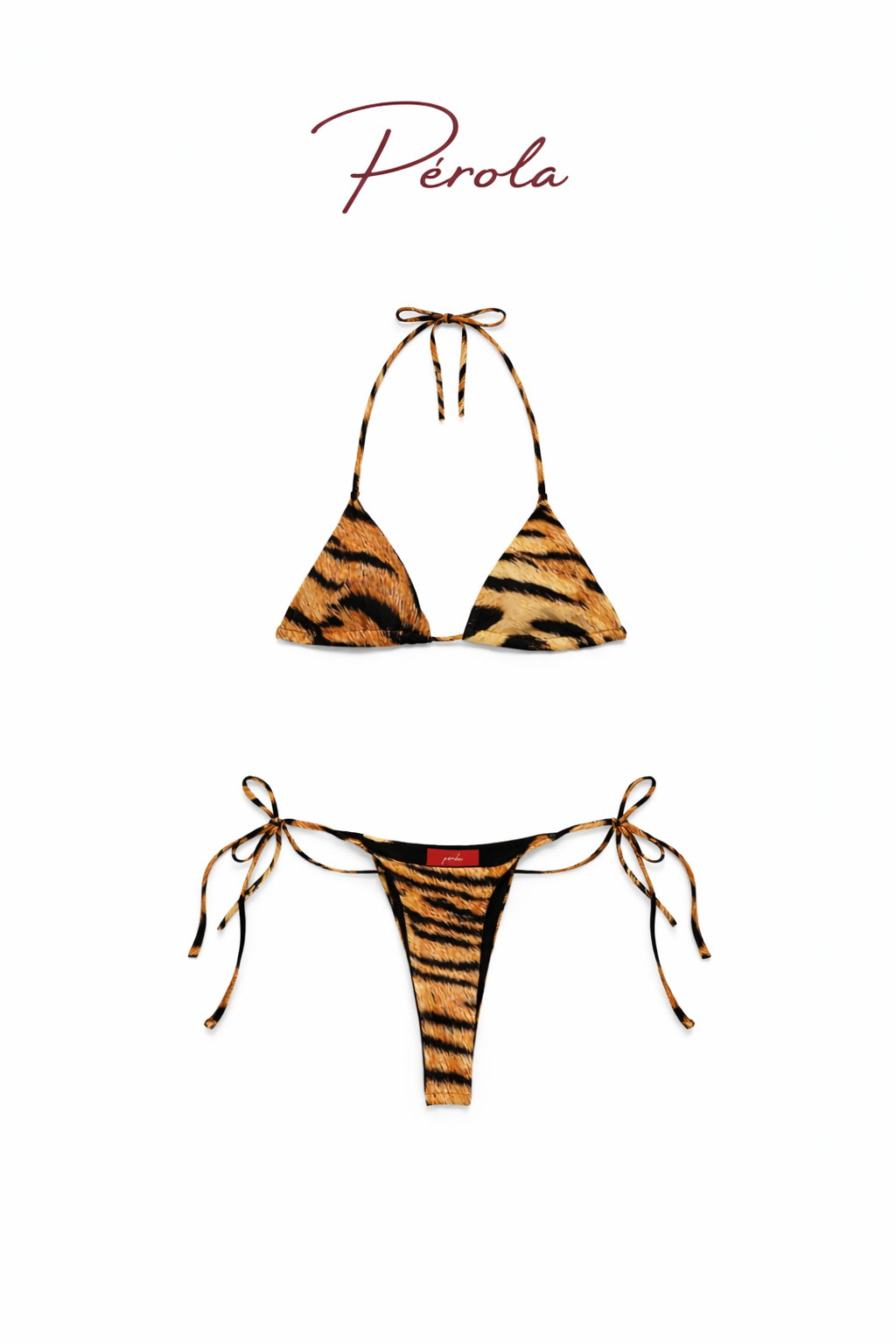 Tiger Print Micro Bikini🐅🌴🥥 พร้อมส่ง✅