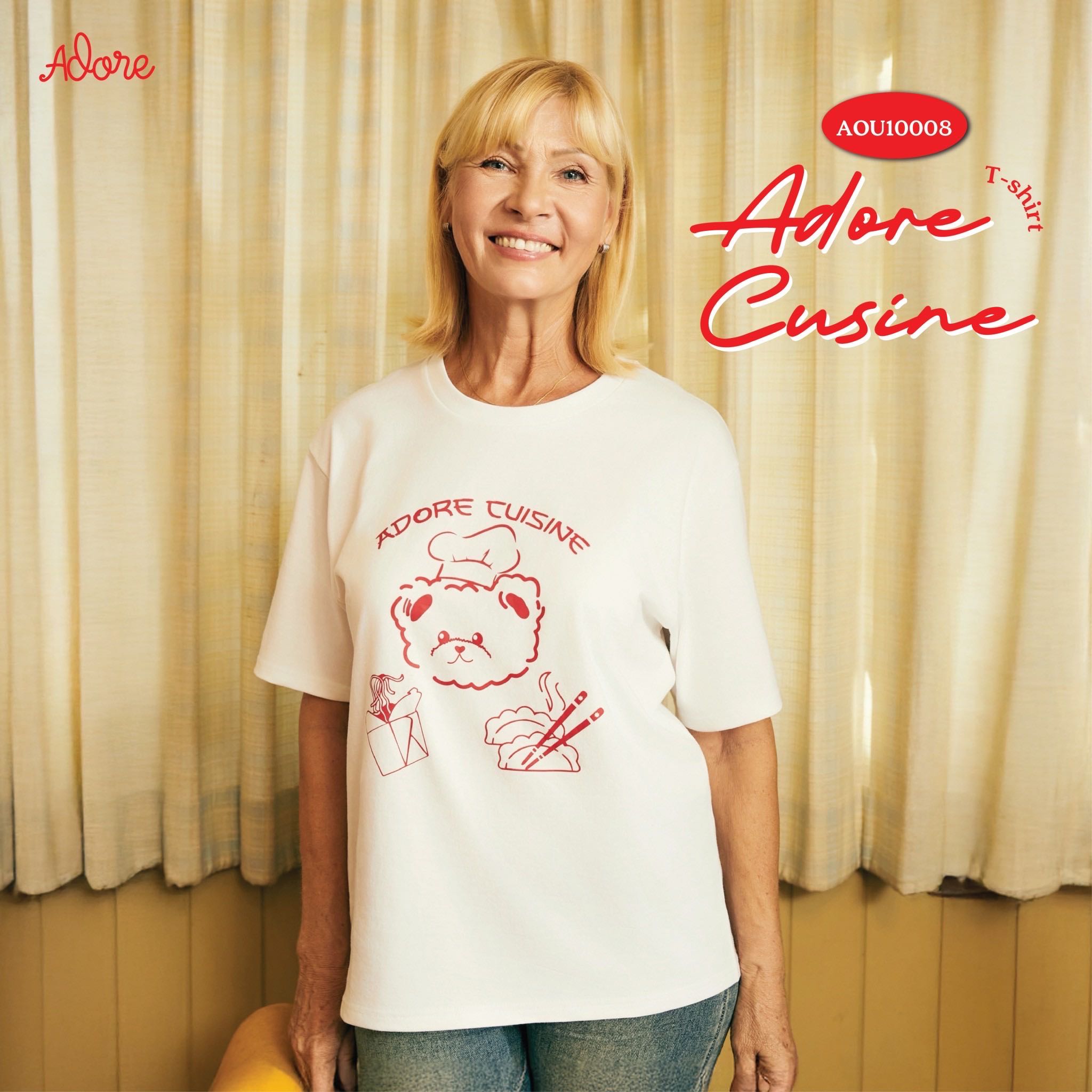 ADORE2112 AOU10008 :  Adore Cusine T-shirt