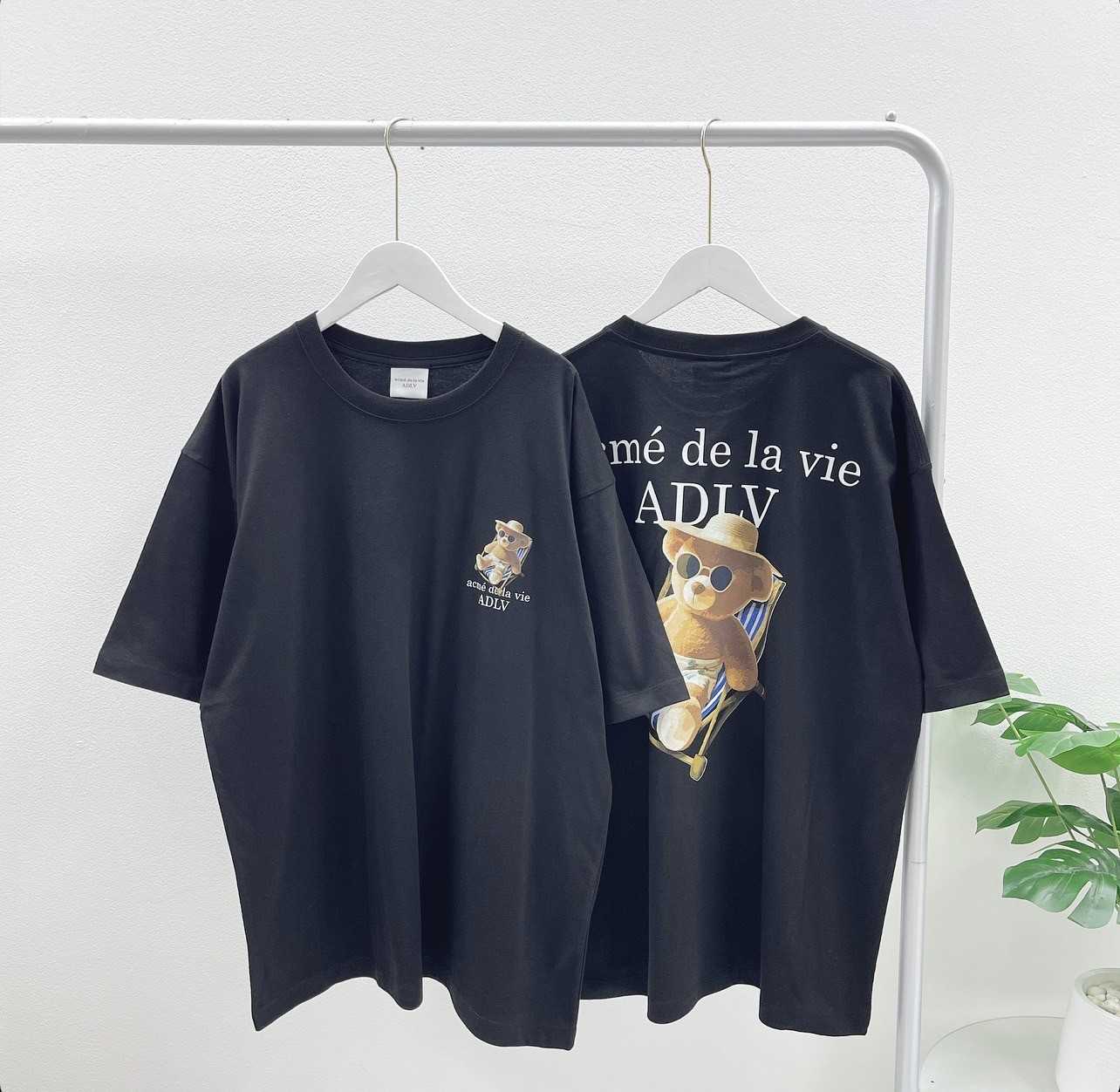 ADLV ฺBeach Bear T-Shirt (Black)