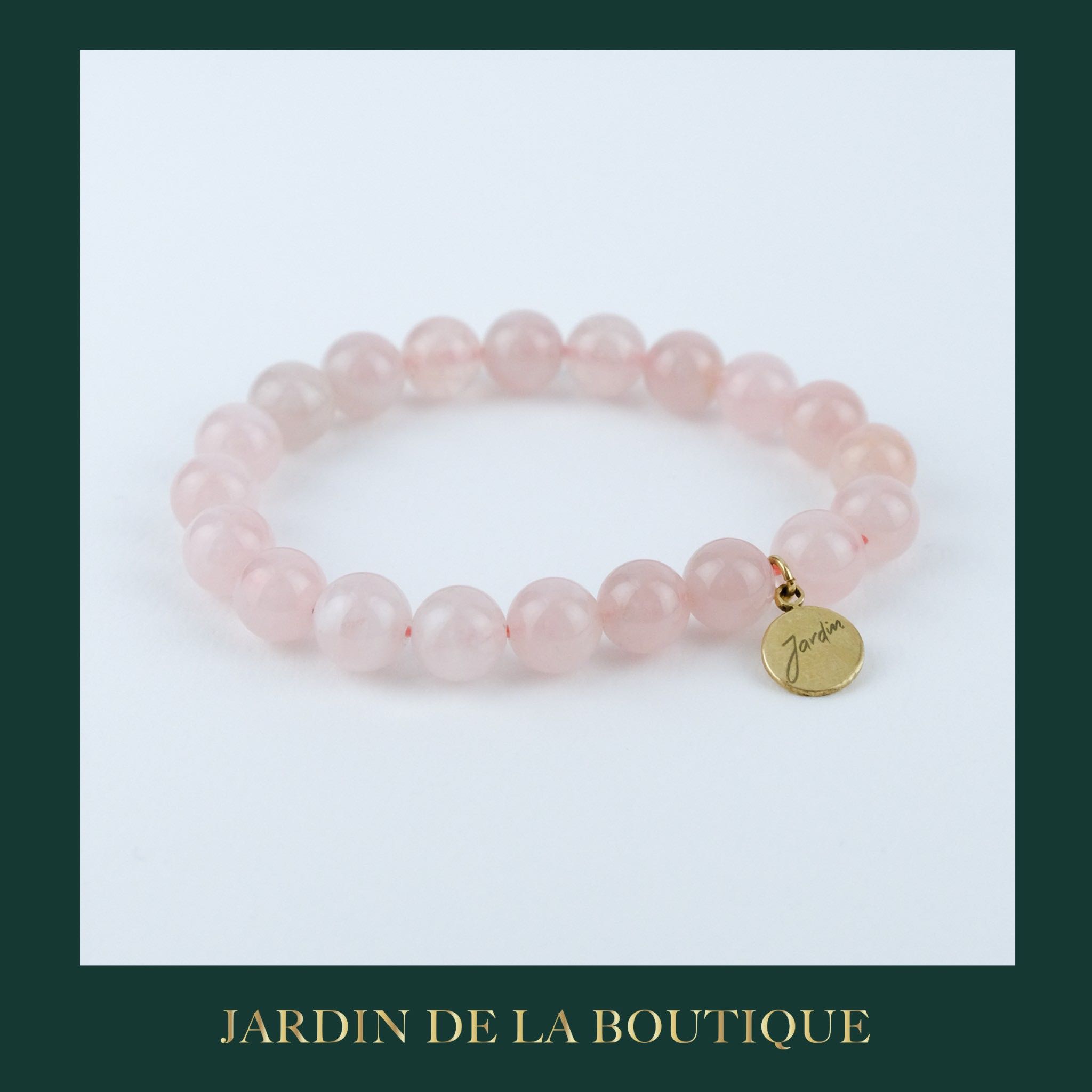 Zelda Stone Bracelet - Rose Quartz