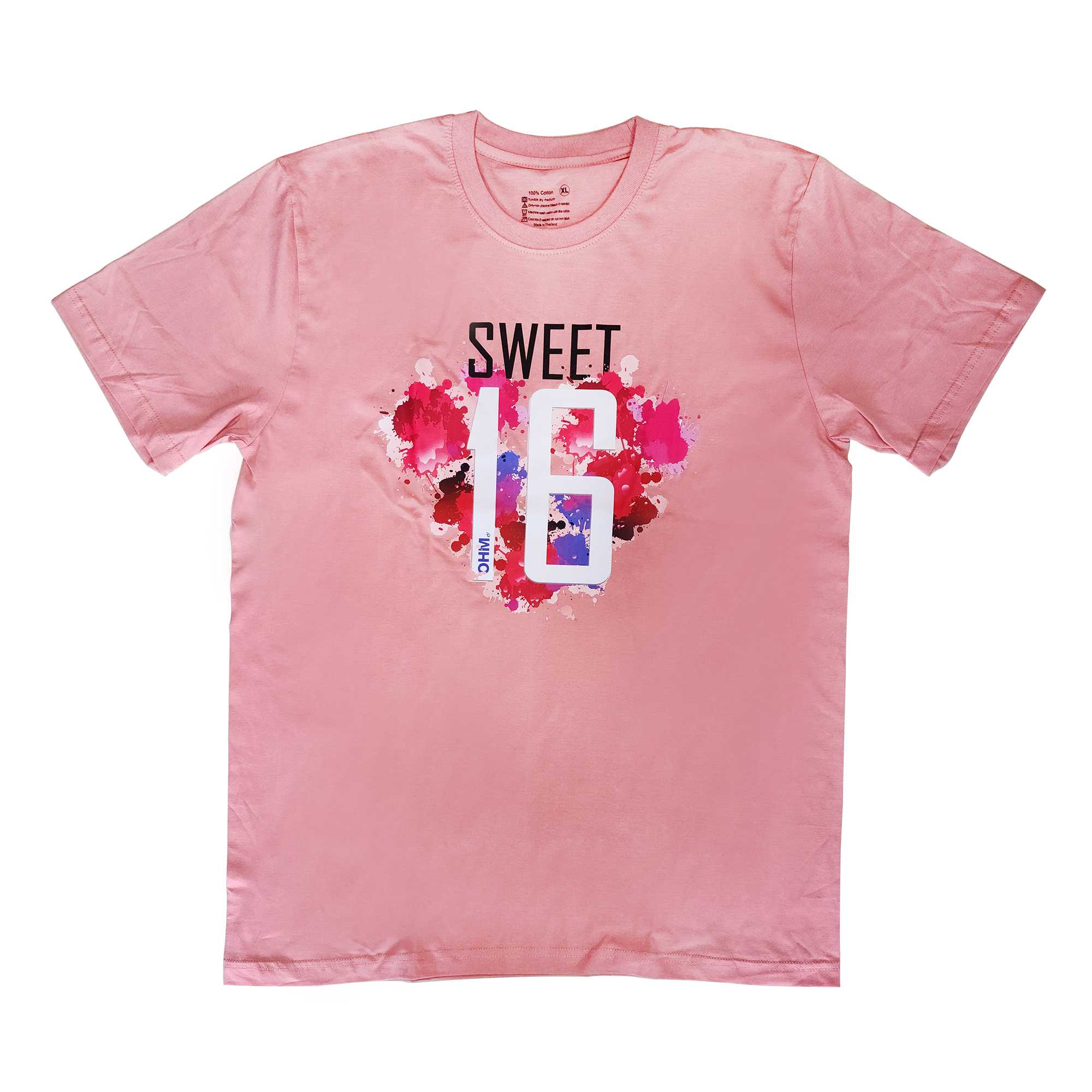 Pink T Shirt OHM Sweet 16