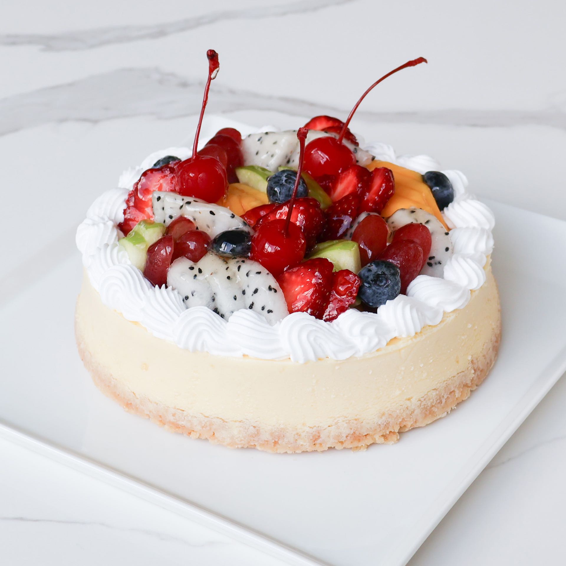 ชีสเค้กผลไม้รวม | Mixed Fruit Cheesecake  (2 pound)