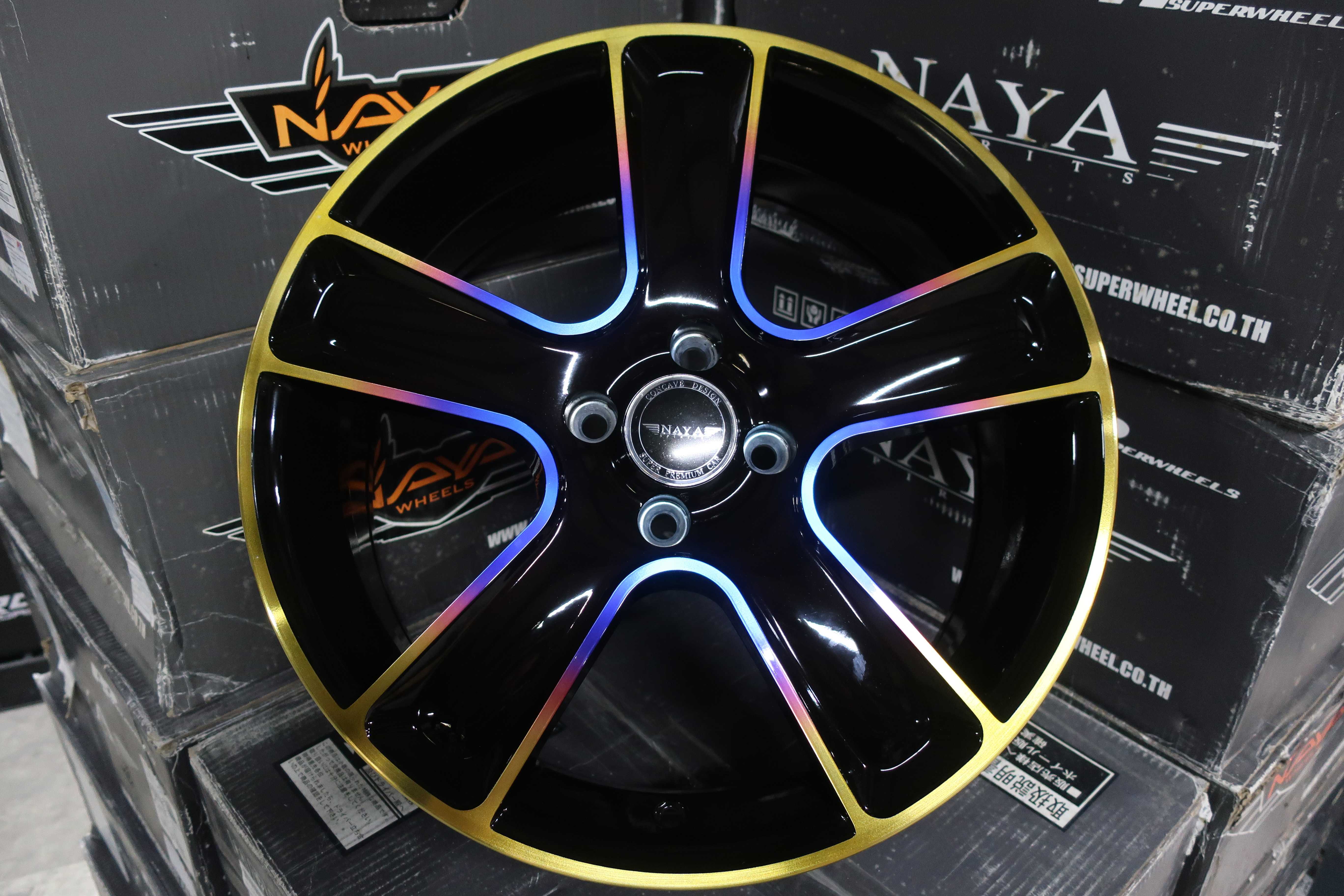 แม็กซ์ 1637(MIRAGE) 17X7.0 4X100 ET44  TITANIUM  (สีไทเทเนียม)Custom